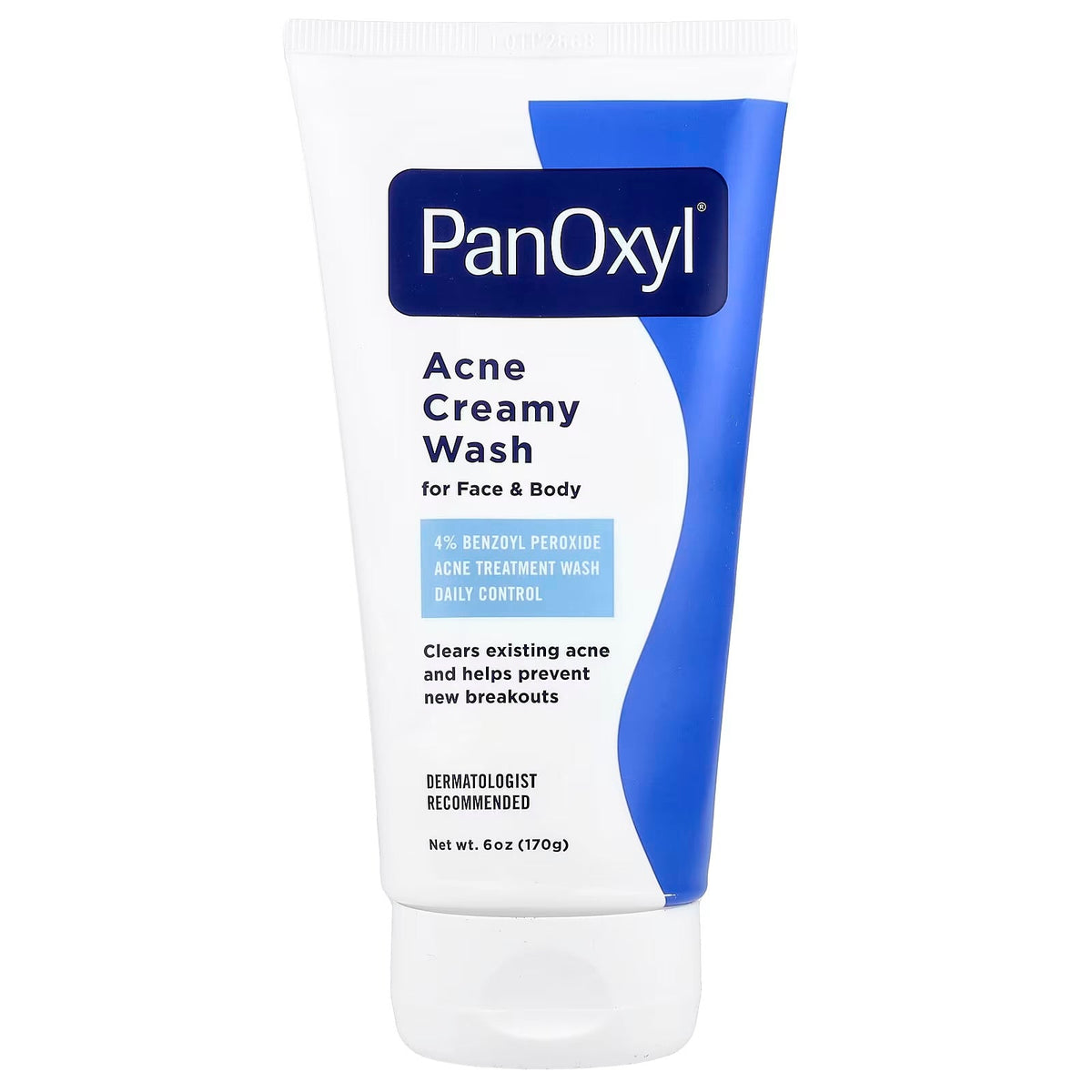 PanOxyl Acne Creamy Wash Benzoyl Peroxide 4% 170g