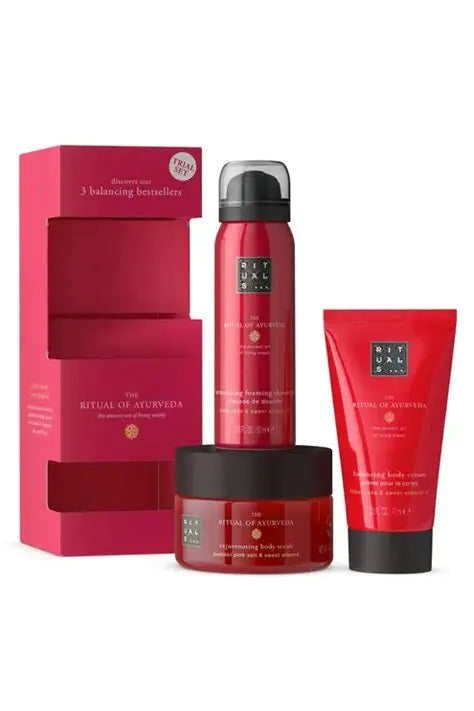 Coffret Rituals Ayurveda XS rouge